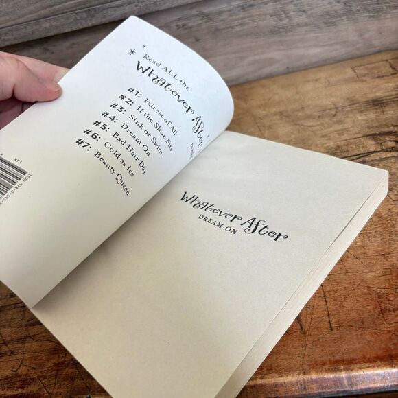 Whatever After Dream On by Sarah Mlynowski Paperback Book in Good Used Condition - Picture 7 of 8